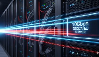 10Gbps dedicated server infrastructure with high-speed bandwidth and low-latency network performance