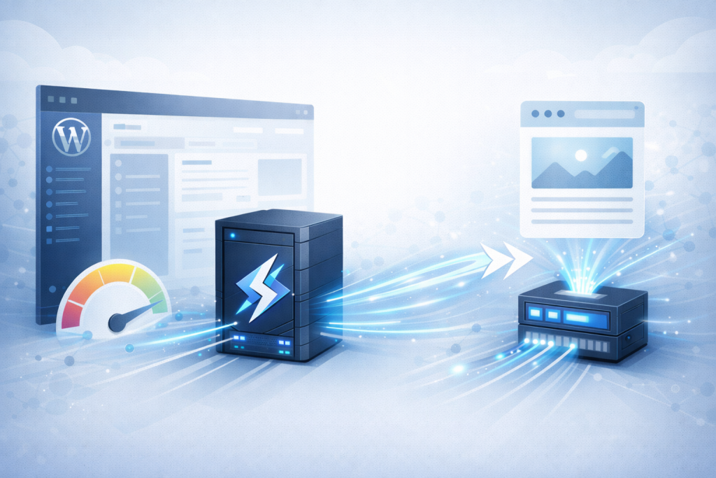 LiteSpeed Cache improving WordPress performance with server-level caching and faster page load times