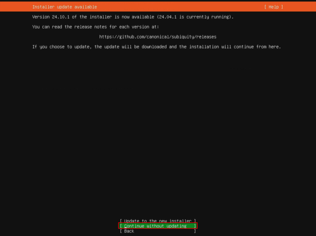 Ubuntu 24.04 update options
