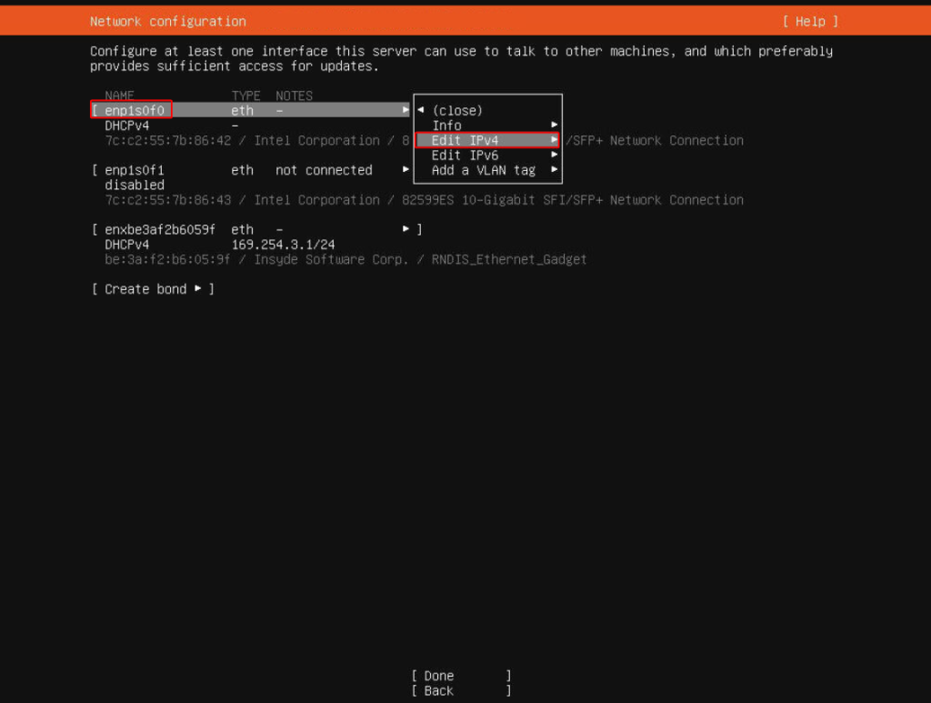 Ubuntu 24.04 network interface selection