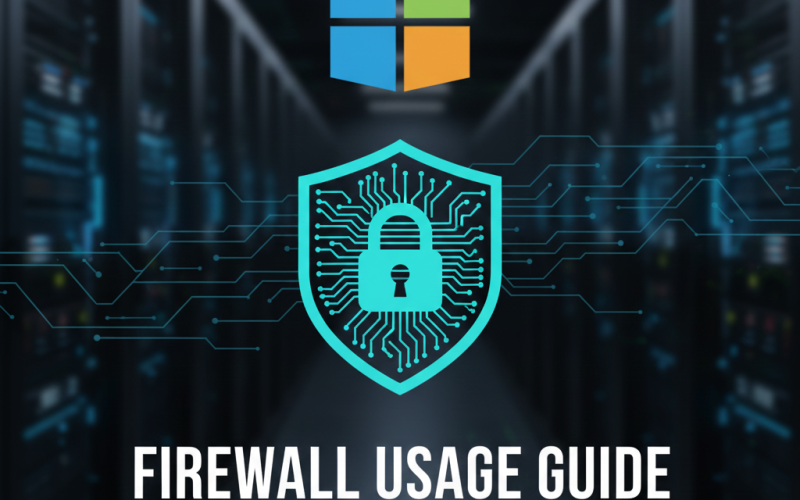windows server firewall configuration control panel overview